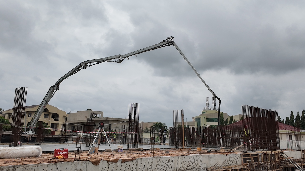 studio apartment under construction