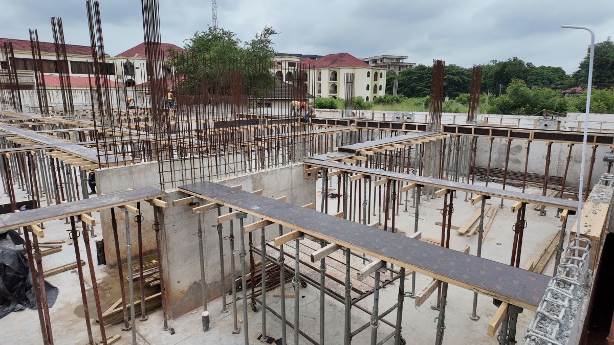 luxury studio apartment in accra still in construction