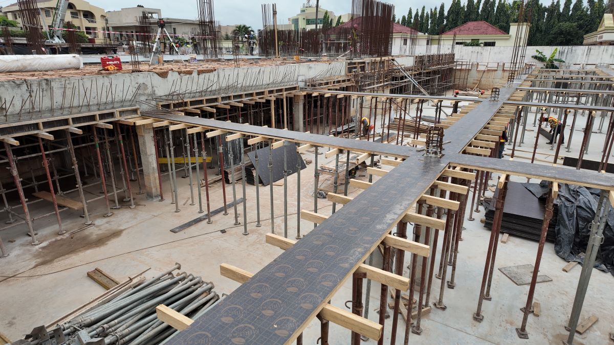 luxury studio apartment in accra still in construction