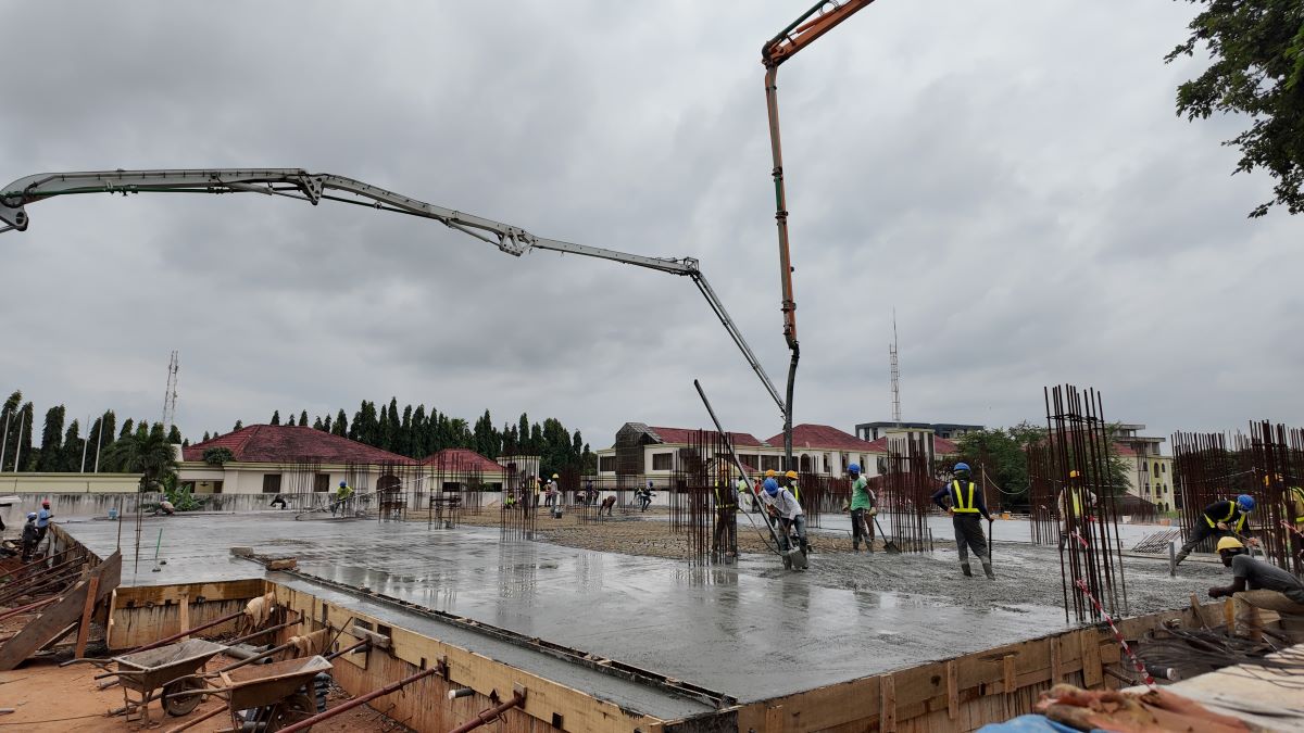 luxury studio apartment in accra still in construction